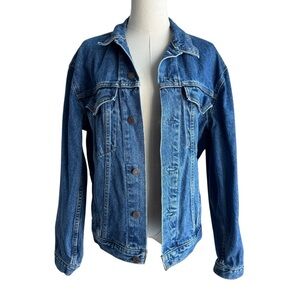 Vintage Levi's Denim Trucker Jacket XS Blue Jean Classic Made in Canada EUC